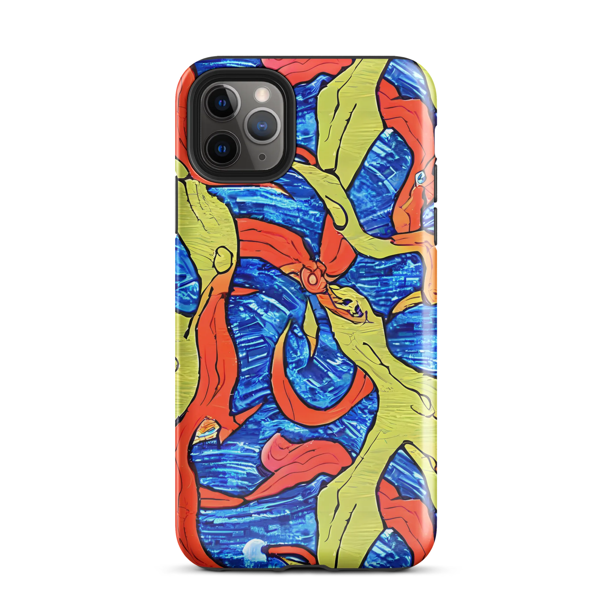 Barbier's Wave on Tough Case for iPhone® — Front