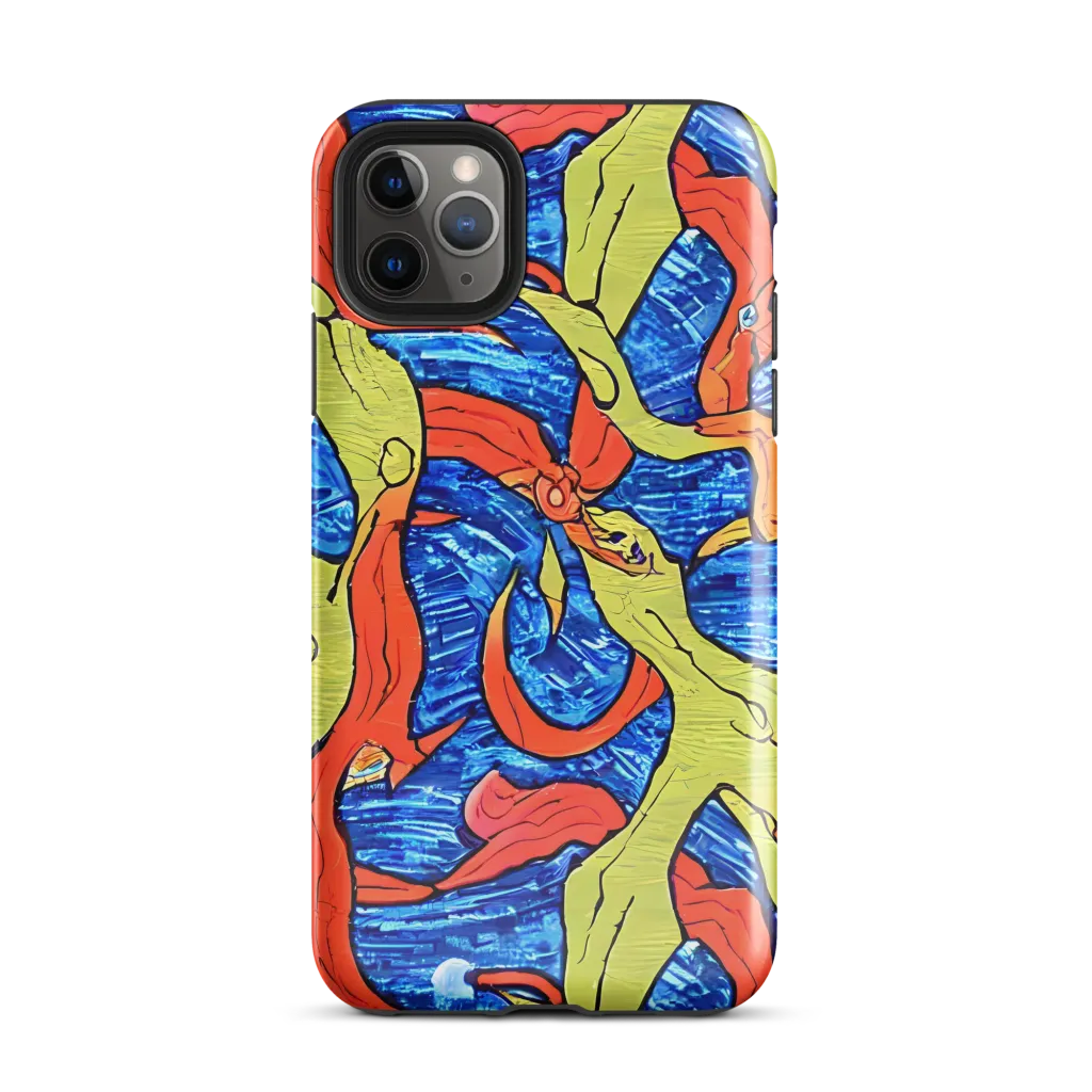 Barbier's Wave on Tough Case for iPhone® — Front