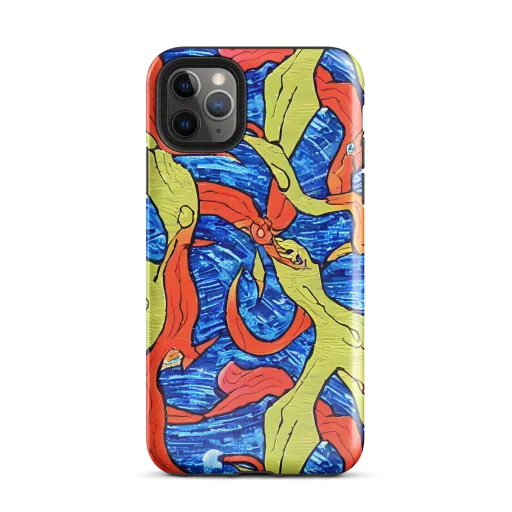 Barbier's Wave on a Tough Case for iPhone®