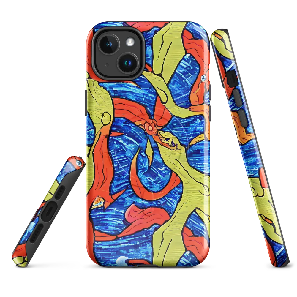Barbier's Wave on MagSafe Tough Case for iPhone® — Front