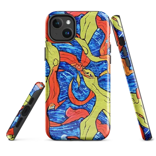 Barbier's Wave on a MagSafe Tough Case for iPhone®