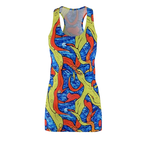 Barbier's Wave on a Racerback Dress