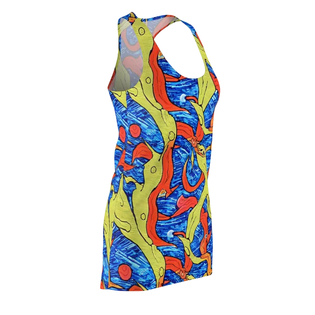 Barbier's Wave on Racerback Dress — Front Side
