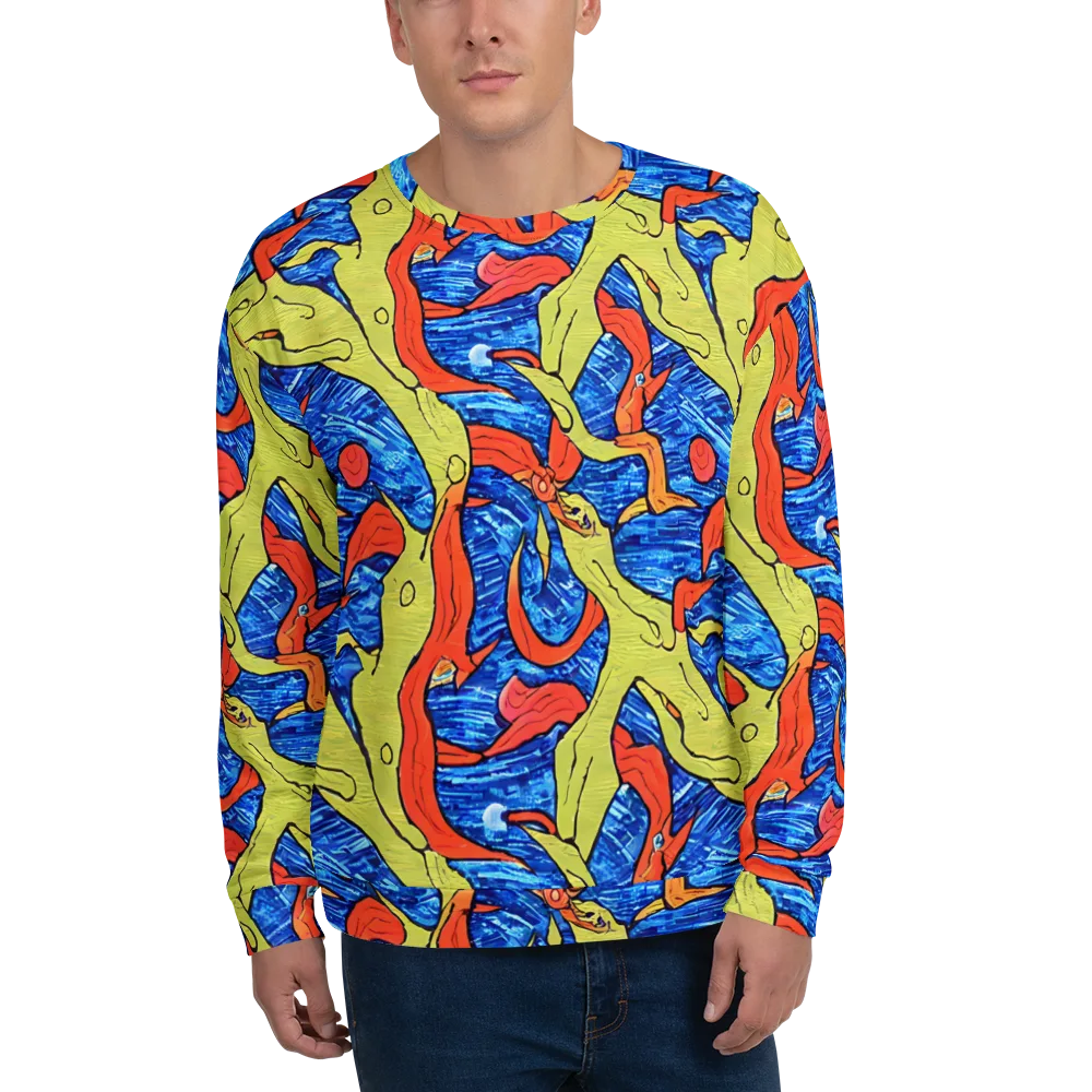Barbier's Wave on Sweatshirt — Front