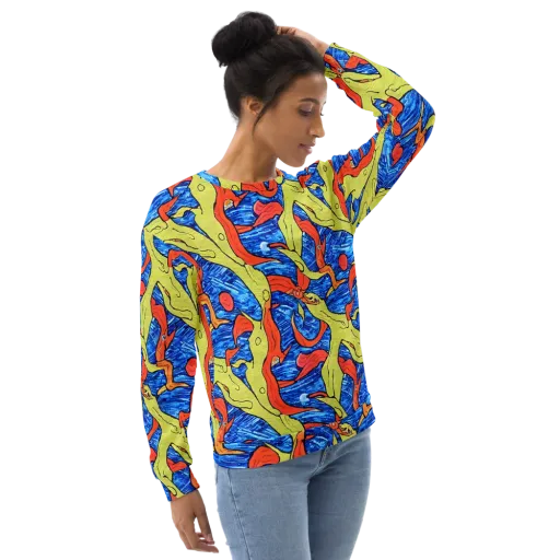 Barbier's Wave on a Sweatshirt