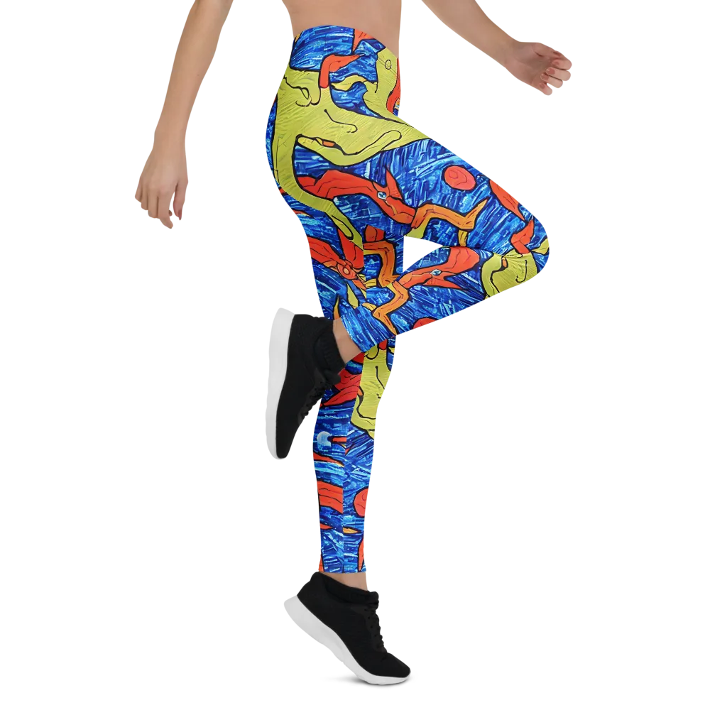Barbier's Wave on Leggings — Right