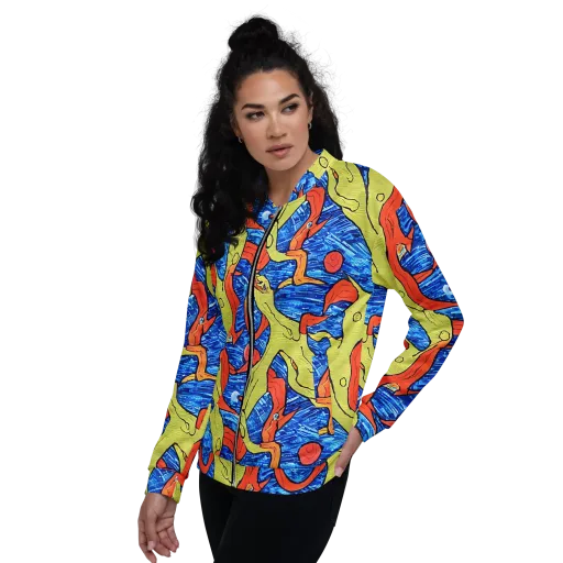 Barbier's Wave on a Bomber Jacket
