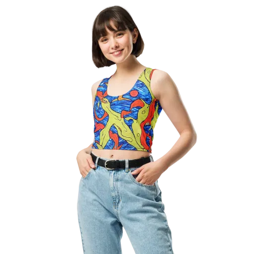 Barbier's Wave on a Crop Top