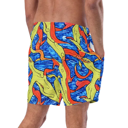 Barbier's Wave on a Swim Trunks