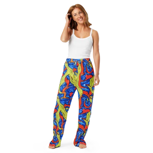 Barbier's Wave on a Women's Pajama Pants