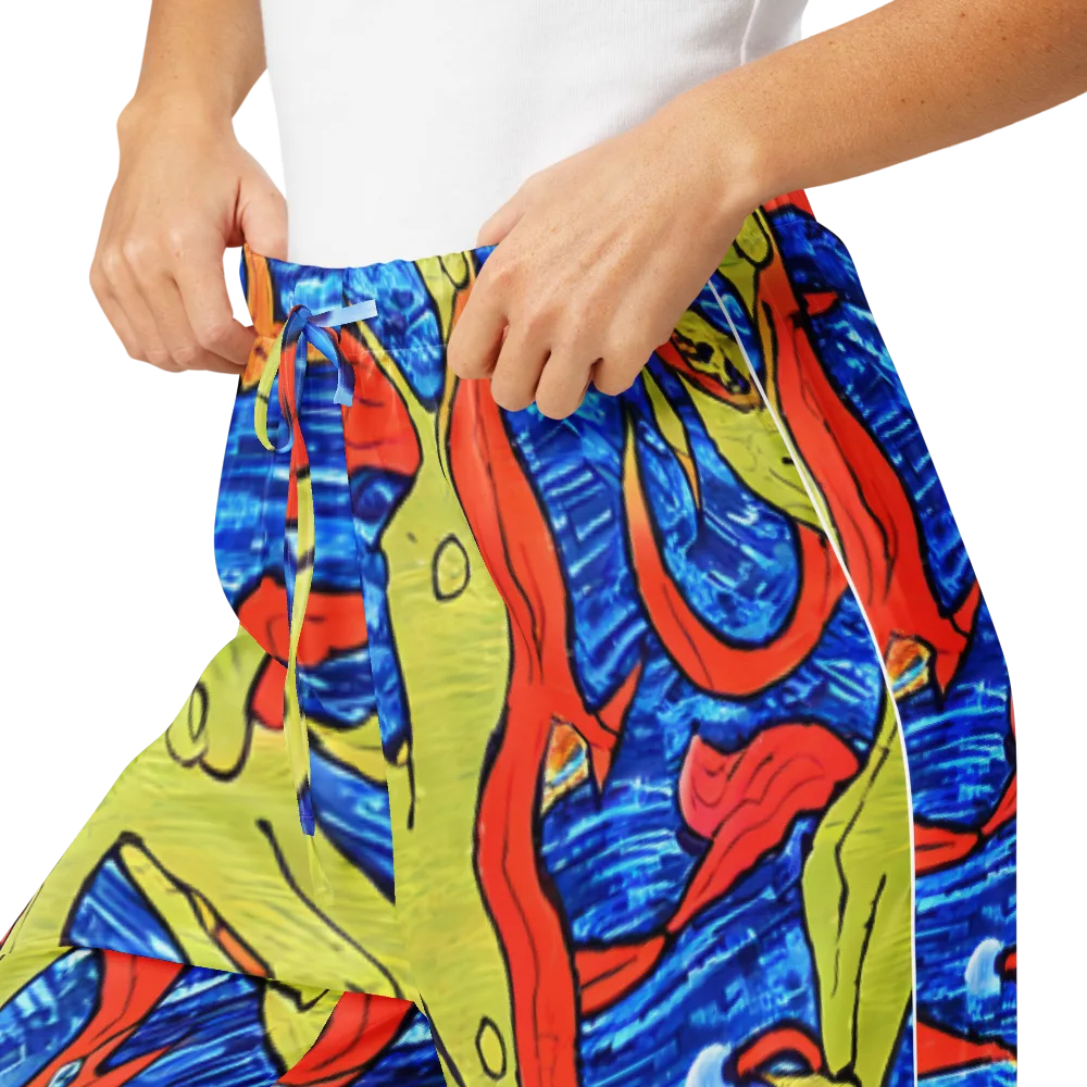 Barbier's Wave on Women's Pajama Pants — Product details