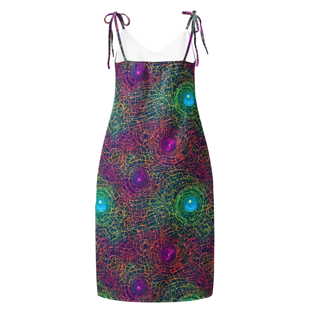 Velde Vortex on Slip Dress — Back