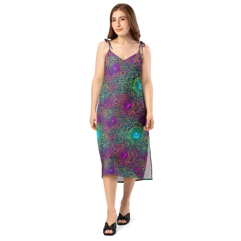 Velde Vortex on Slip Dress — Front