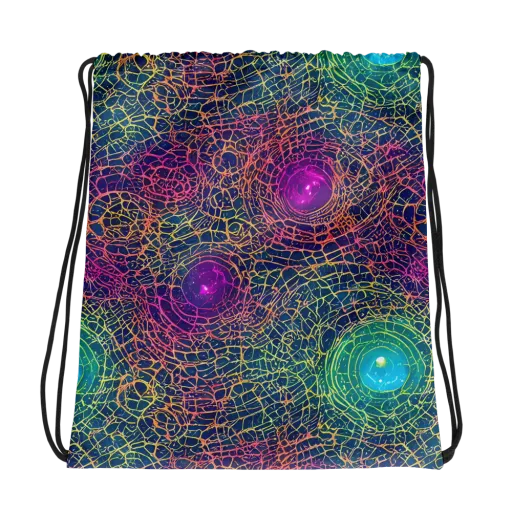 Velde Vortex on a Drawstring Bag