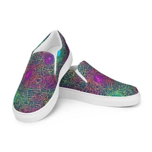 Velde Vortex on a Women's Slip-On Canvas Shoes