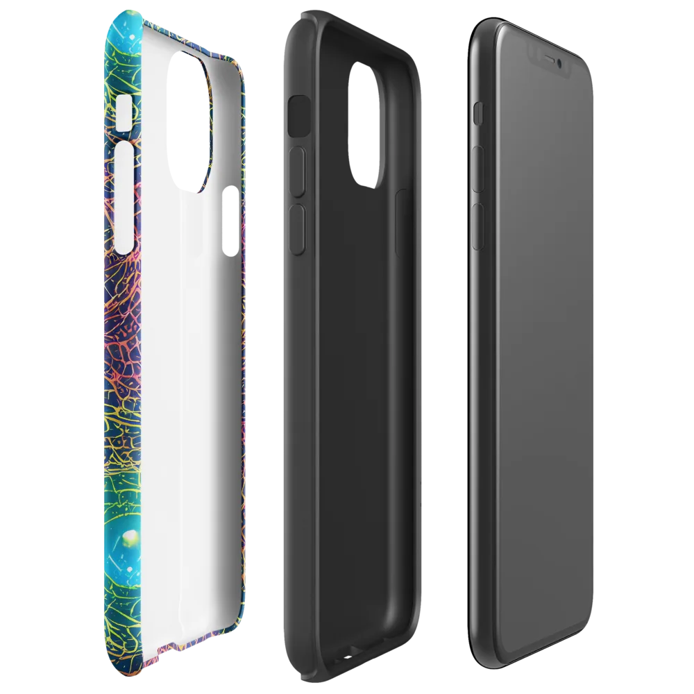 Velde Vortex on Tough Case for iPhone® — Right