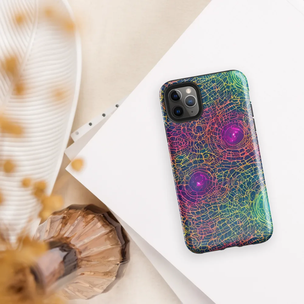 Velde Vortex on Tough Case for iPhone® — Front