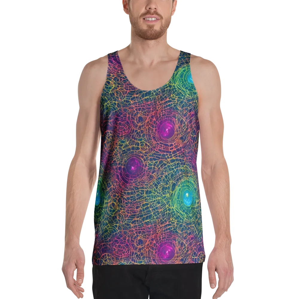 Velde Vortex on Men's Tank Top — Front