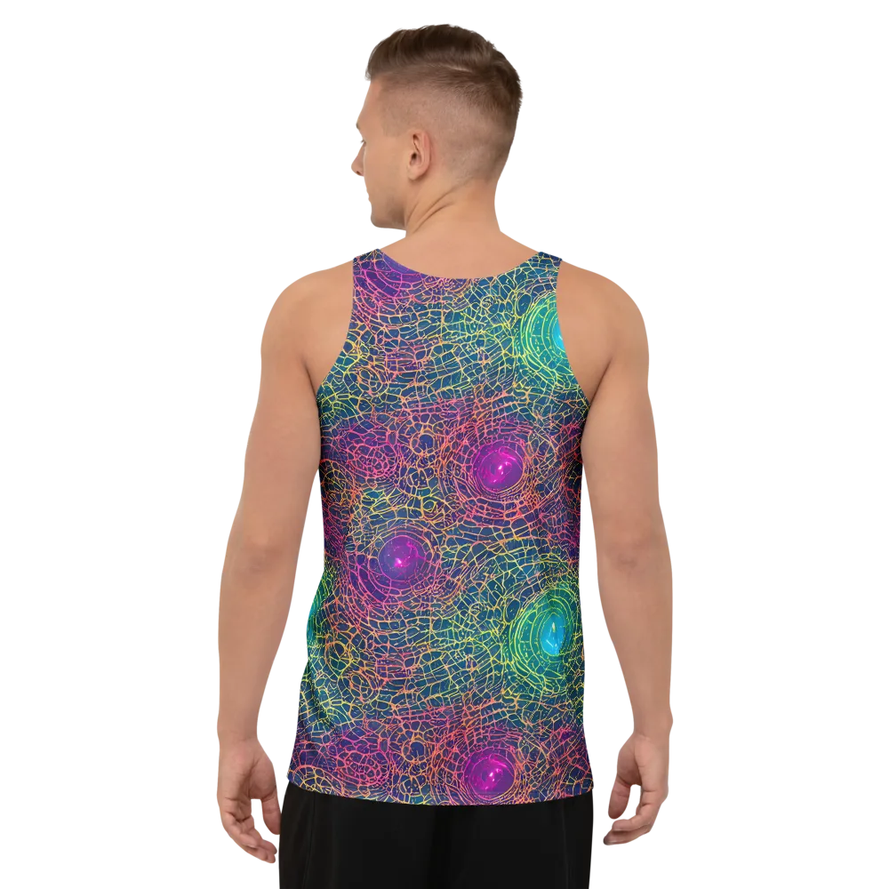Velde Vortex on Men's Tank Top — Back