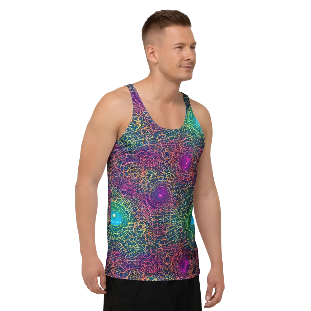 Velde Vortex on Men's Tank Top — Right Front