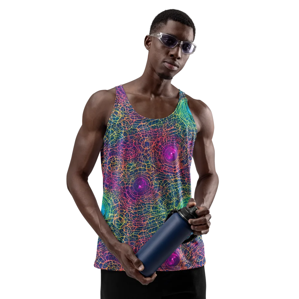 Velde Vortex on Men's Tank Top — Front