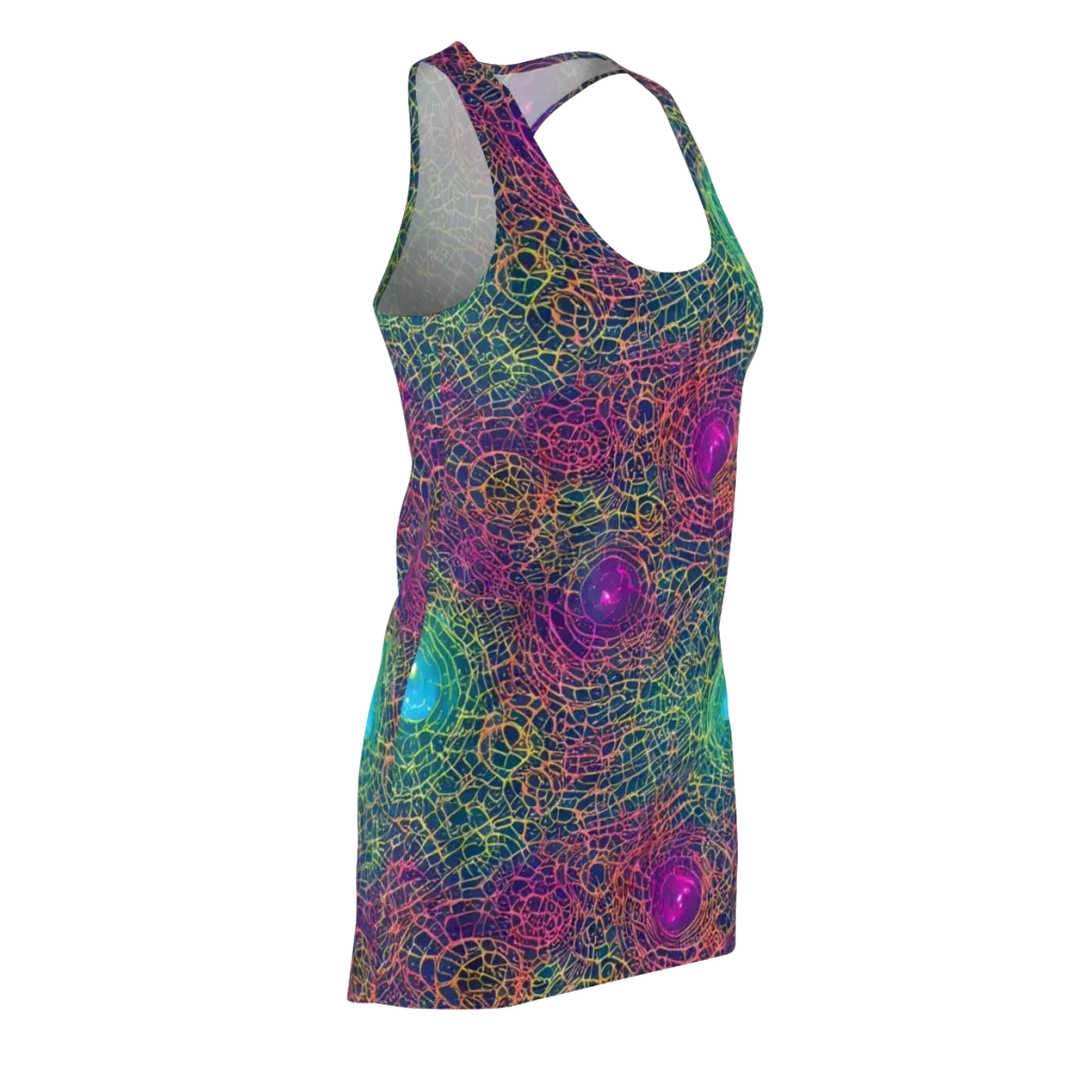 Velde Vortex on Racerback Dress — Front Side