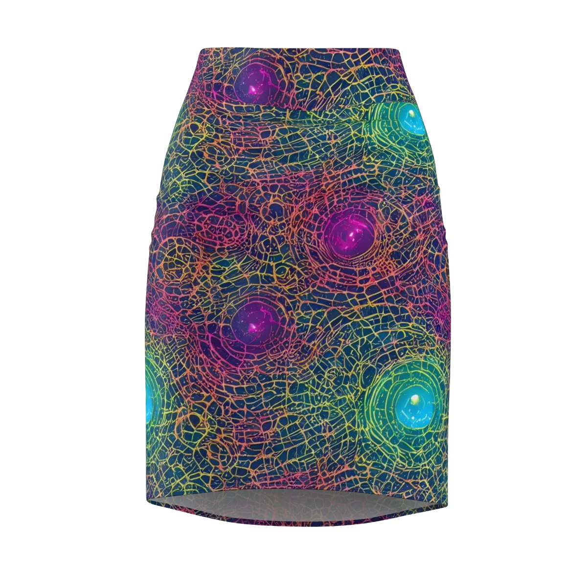 Velde Vortex on Pencil Skirt — Front