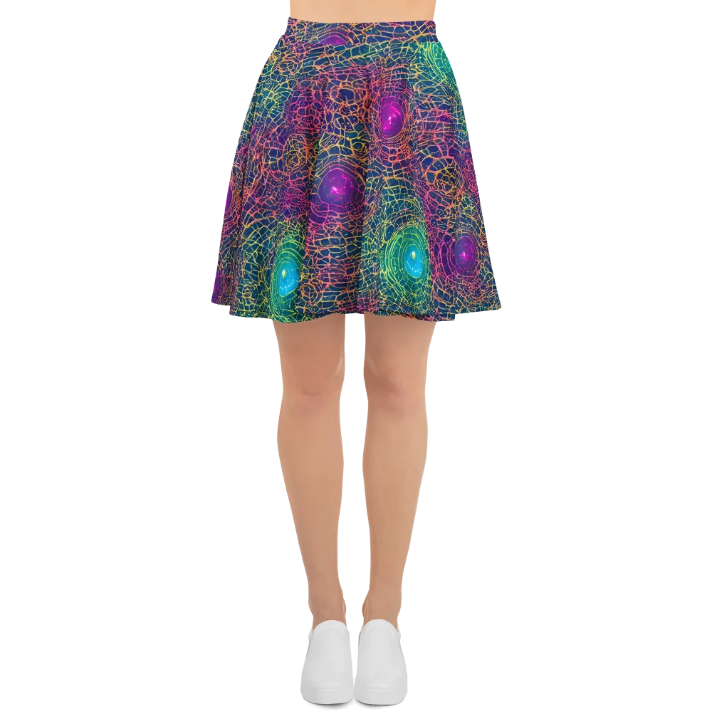 Velde Vortex on Skater Skirt — Front