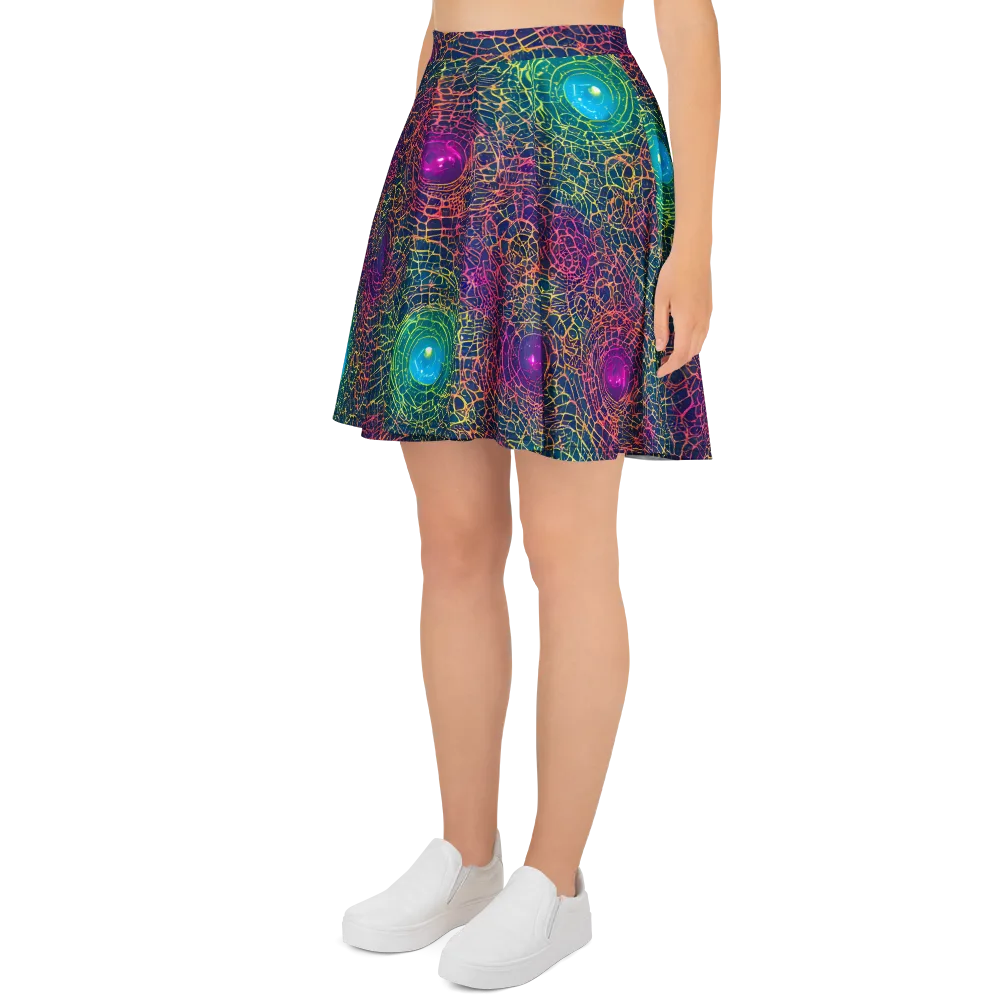 Velde Vortex on Skater Skirt — Left