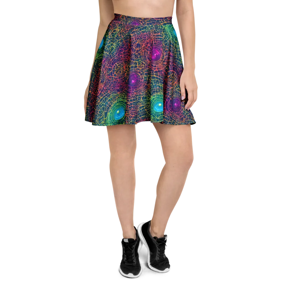 Velde Vortex on Skater Skirt — Front