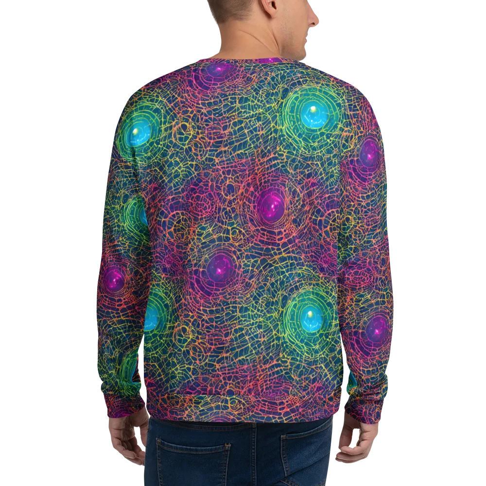 Velde Vortex on Sweatshirt — Back