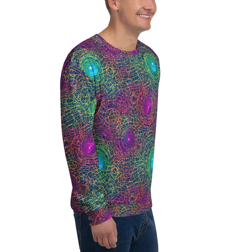 Velde Vortex on Sweatshirt — Right Front