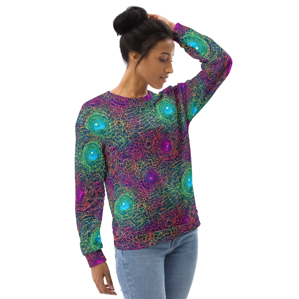 Velde Vortex on Sweatshirt — Right Front
