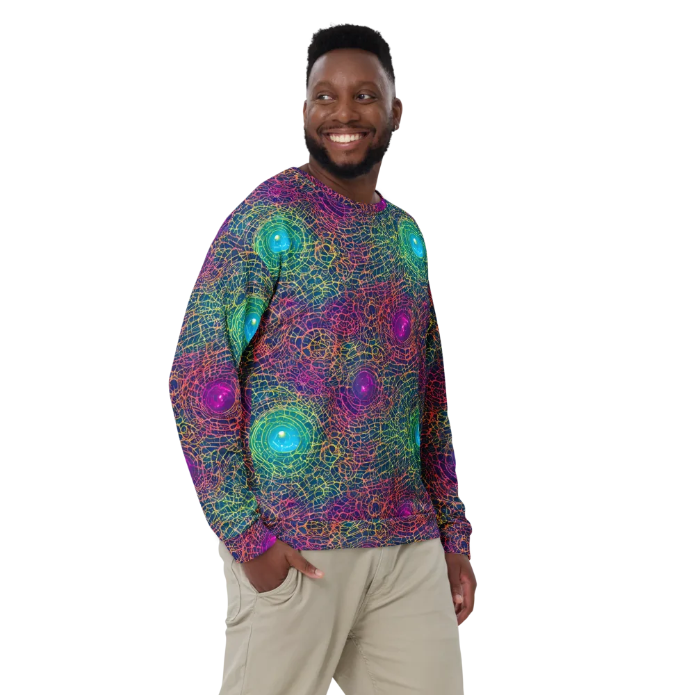 Velde Vortex on Sweatshirt — Front