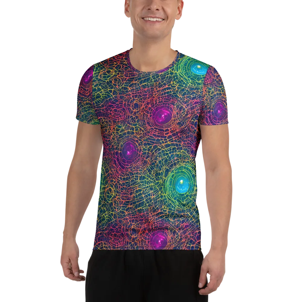 Velde Vortex on Men's Athletic T-Shirt — Front
