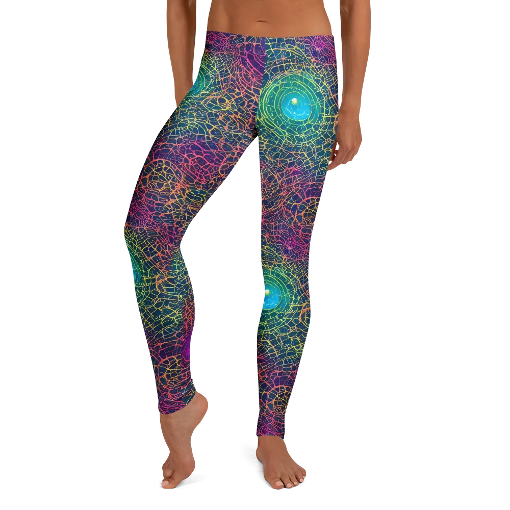 Velde Vortex on Leggings — Front