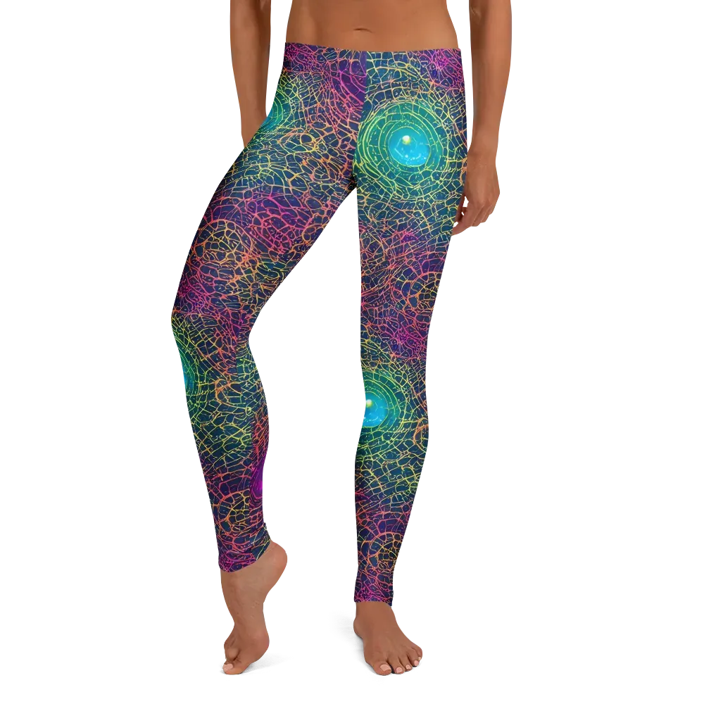 Velde Vortex on Leggings — Front