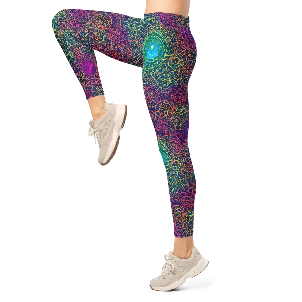 Velde Vortex on Leggings — Left