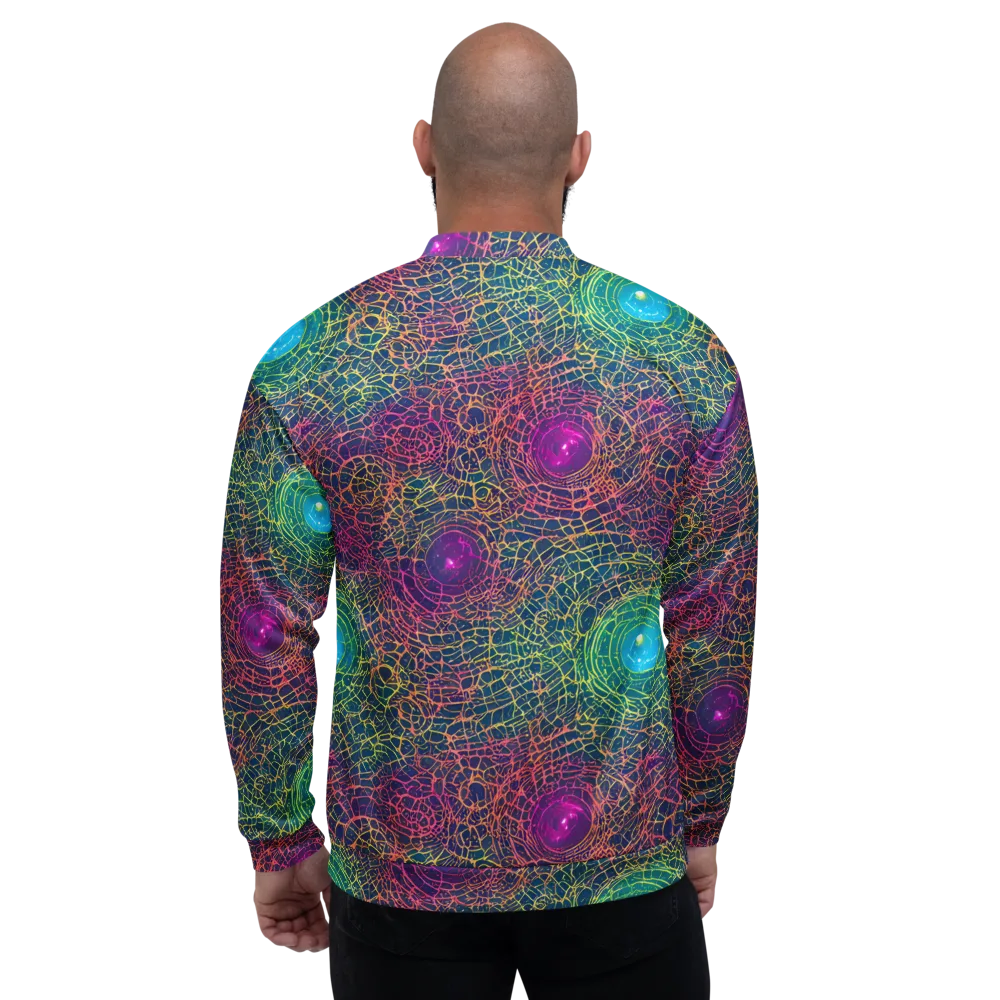 Velde Vortex on Bomber Jacket — Back