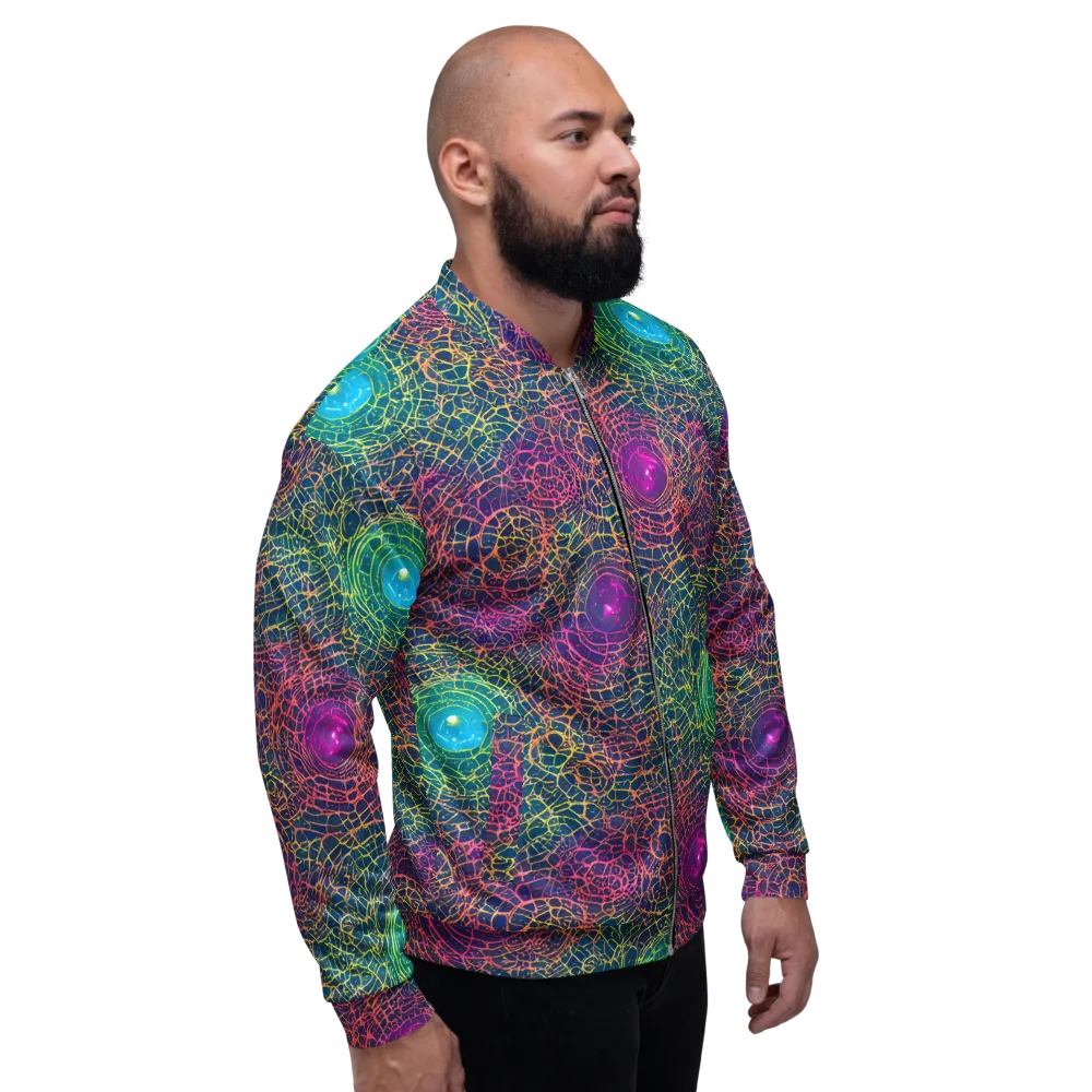 Velde Vortex on Bomber Jacket — Right