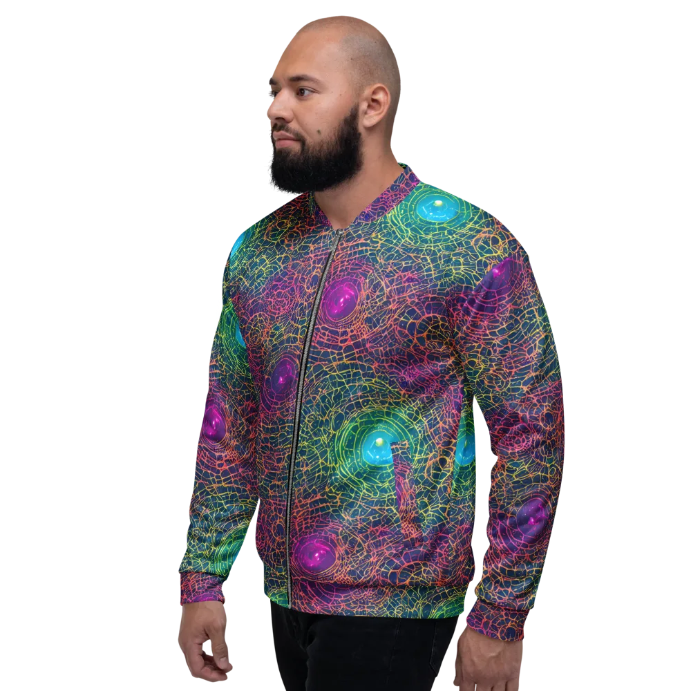Velde Vortex on Bomber Jacket — Left