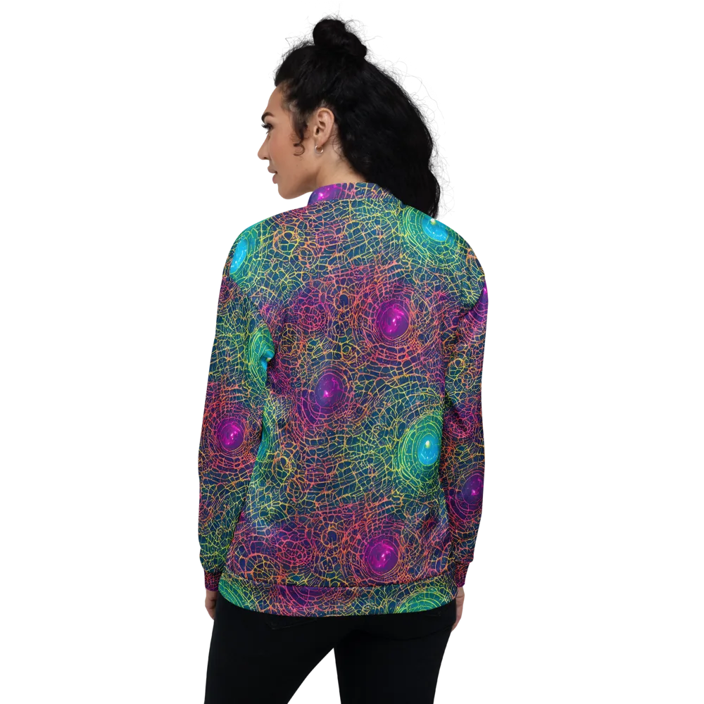 Velde Vortex on Bomber Jacket — Back