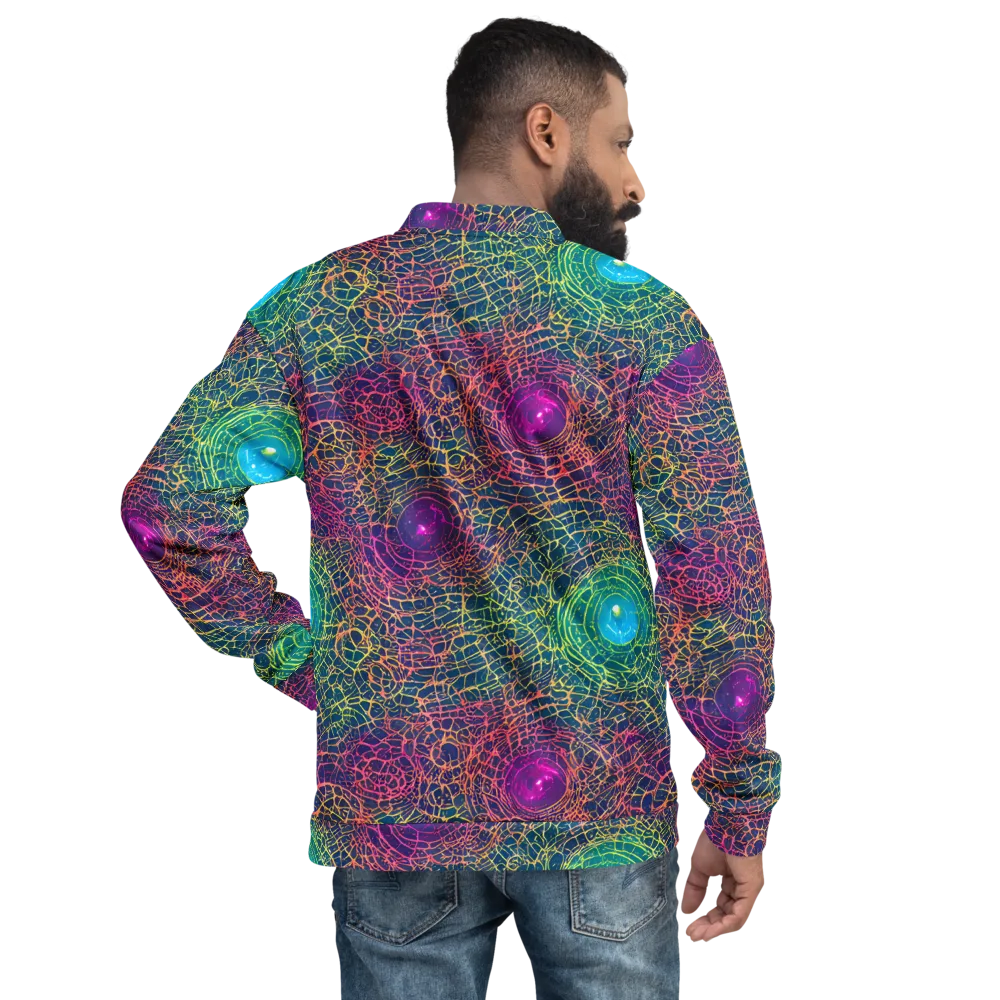 Velde Vortex on Bomber Jacket — Back