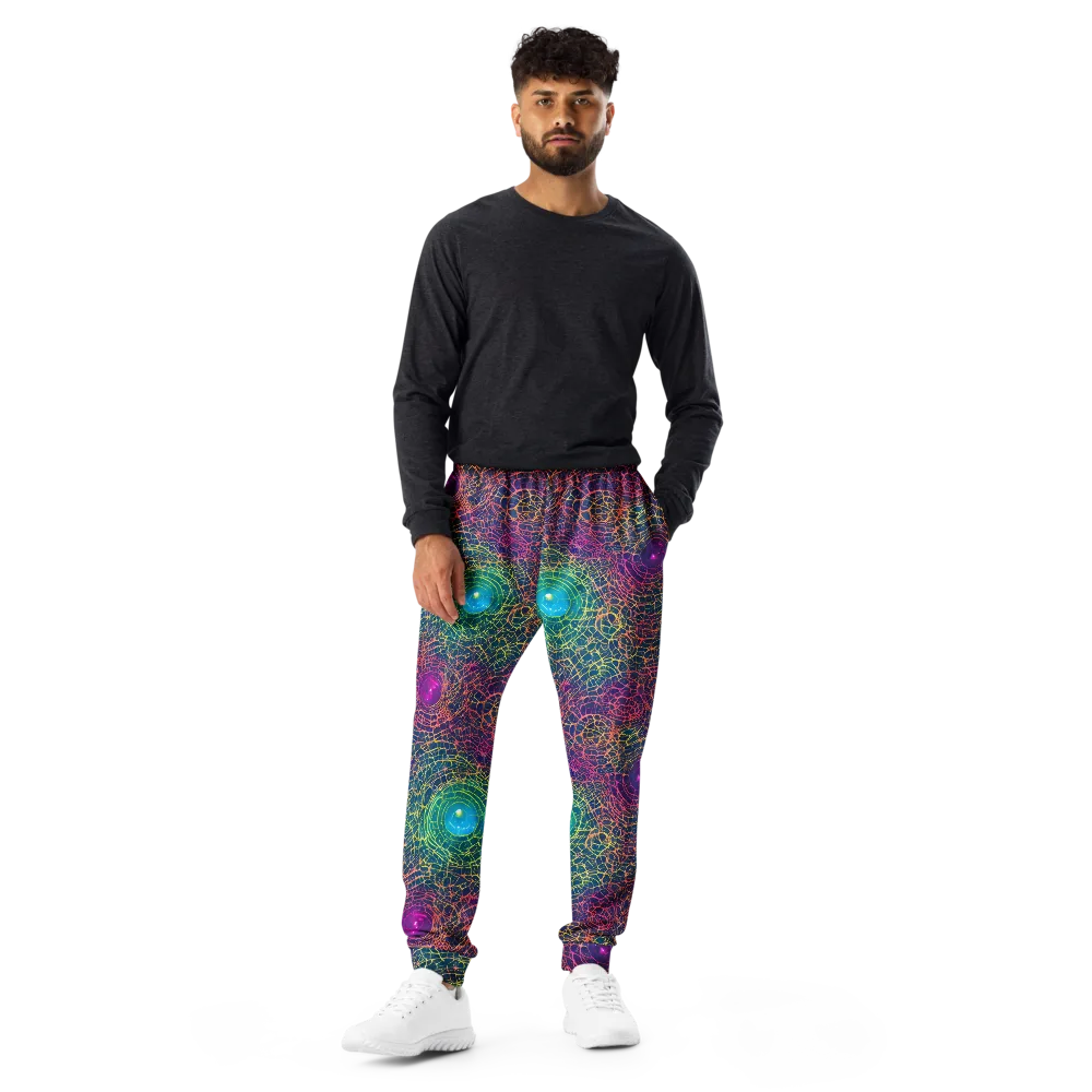 Velde Vortex on Men's Joggers — Front