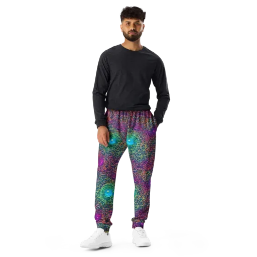 Velde Vortex on a Men's Joggers