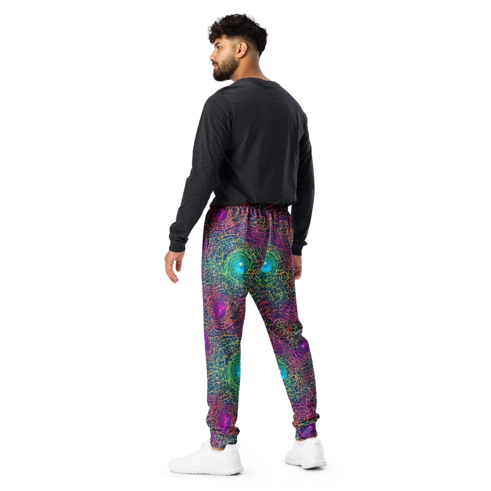 Velde Vortex on Men's Joggers — Back