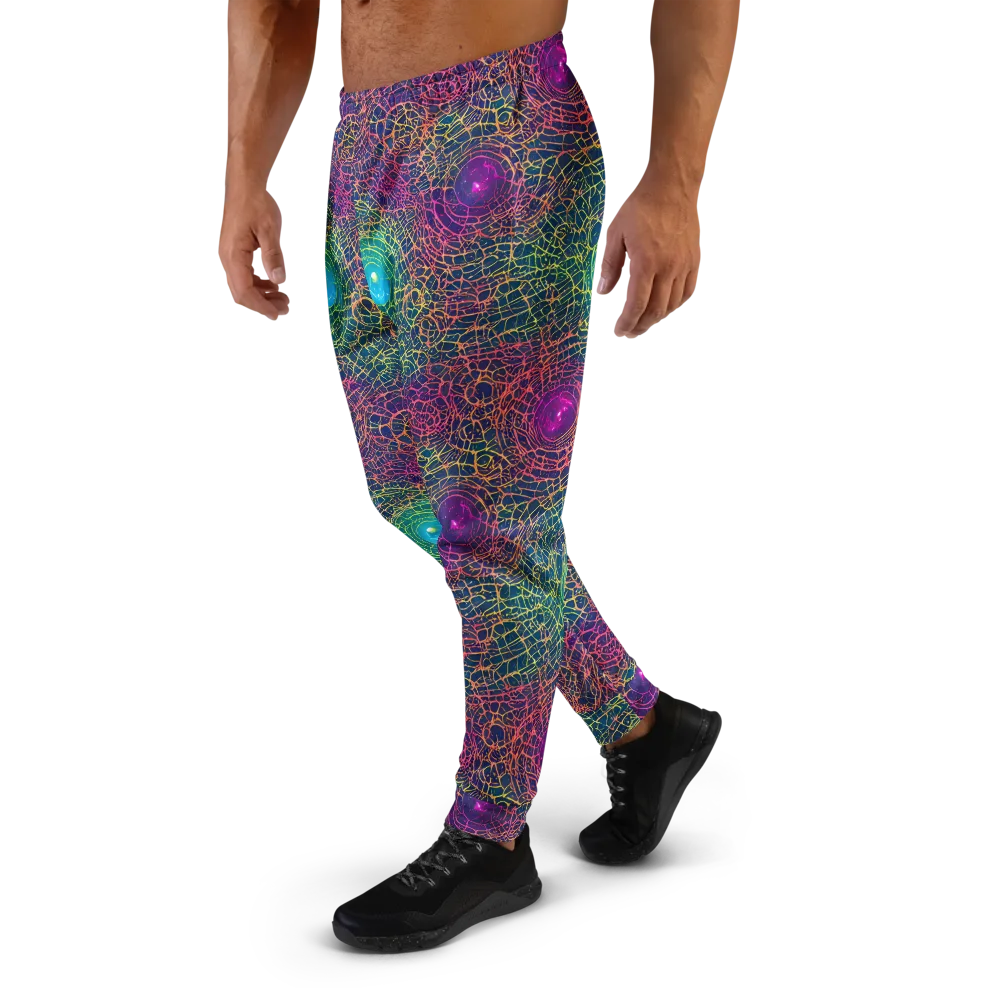Velde Vortex on Men's Joggers — Left