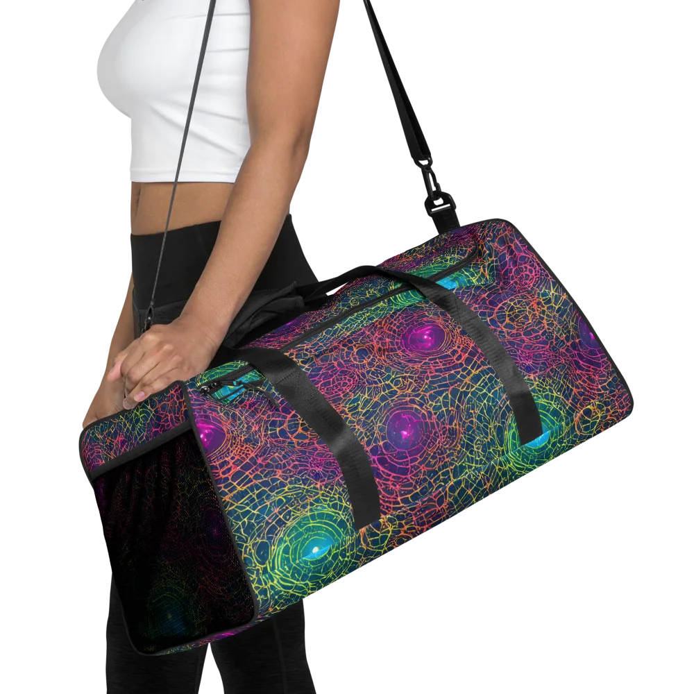 Velde Vortex on Duffle Bag — Front