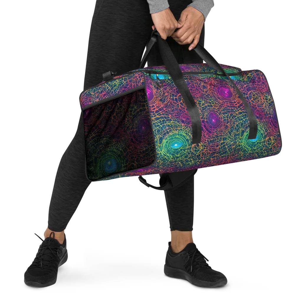 Velde Vortex on Duffle Bag — Right Front