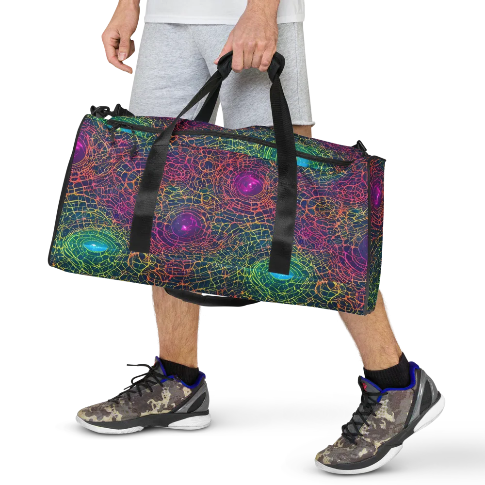 Velde Vortex on Duffle Bag — Front